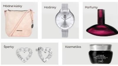 Zľavy na - Módne kúsky - Hodinky - Parfumy - Šperky - Kozmetika.
